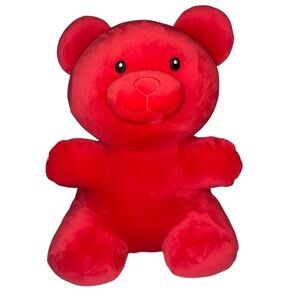 Gummy Beat Plush 16” Red  Stuffed Animal.